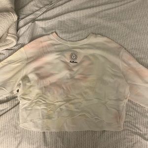 Hollister cropped sweatshirt